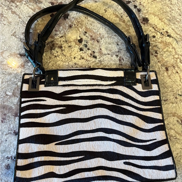 Talbots Zebra Purse Handbag black/white - Picture 2 of 7